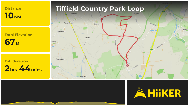 Tiffield Country Park Loop | West Northamptonshire | England
