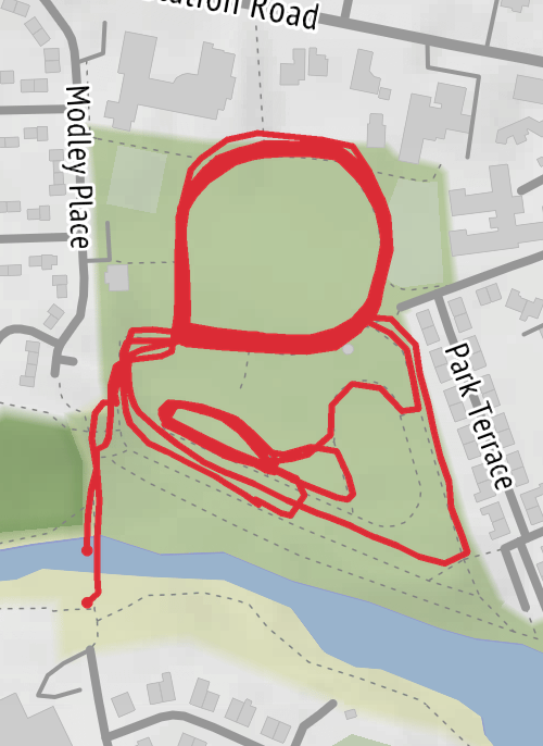 Hike from Ellon mobile static map