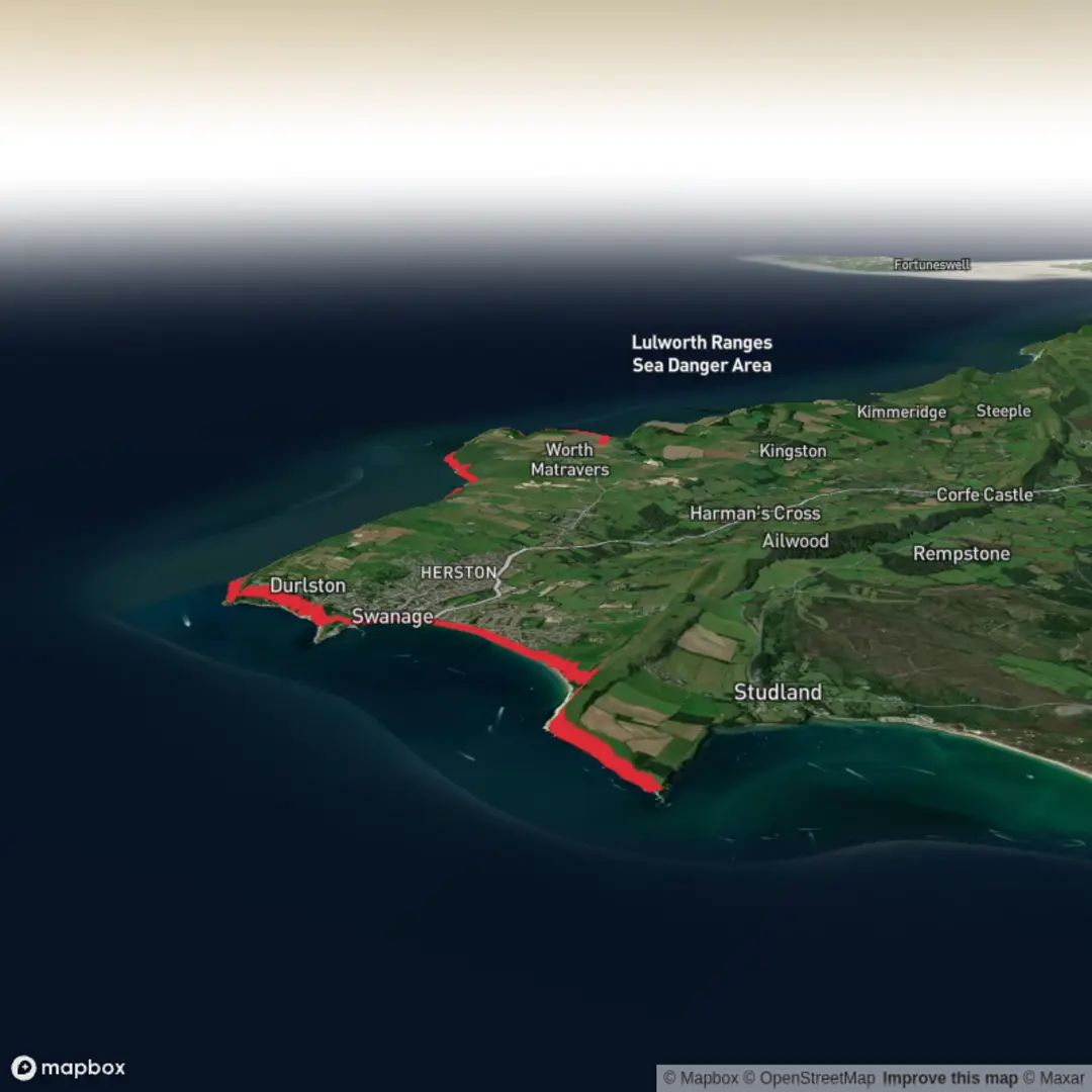 An image depicting the trail Hike from Old Harry to St Aldhems Chapel and its surrounding area.