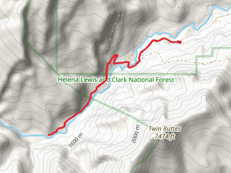 Dearborn Canyon Road Trail