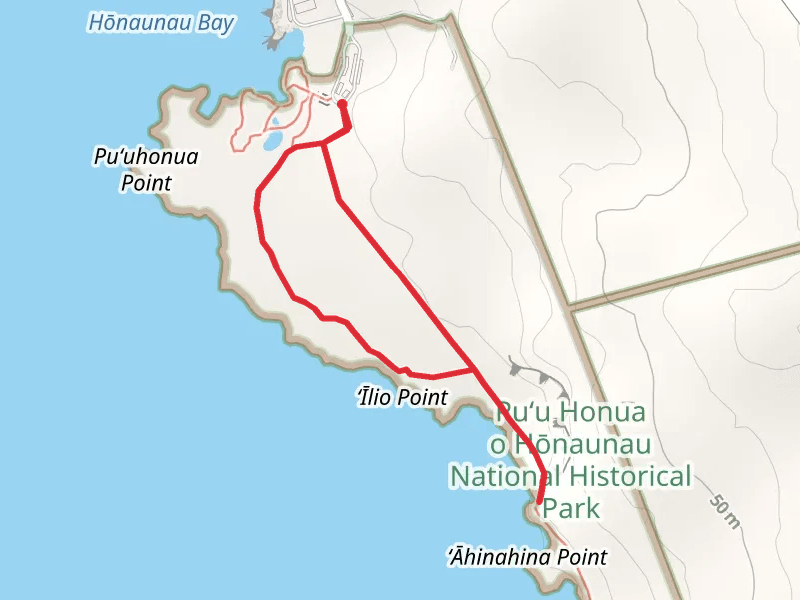 Ala Kahakai National Historic Trail Loop