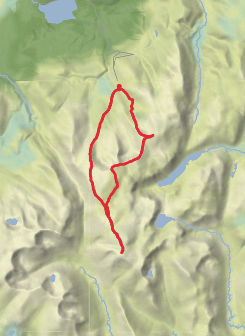 Hike from Aviemore mobile static map