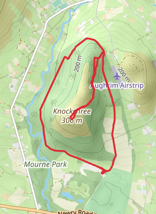 LCR walk  mobile static map