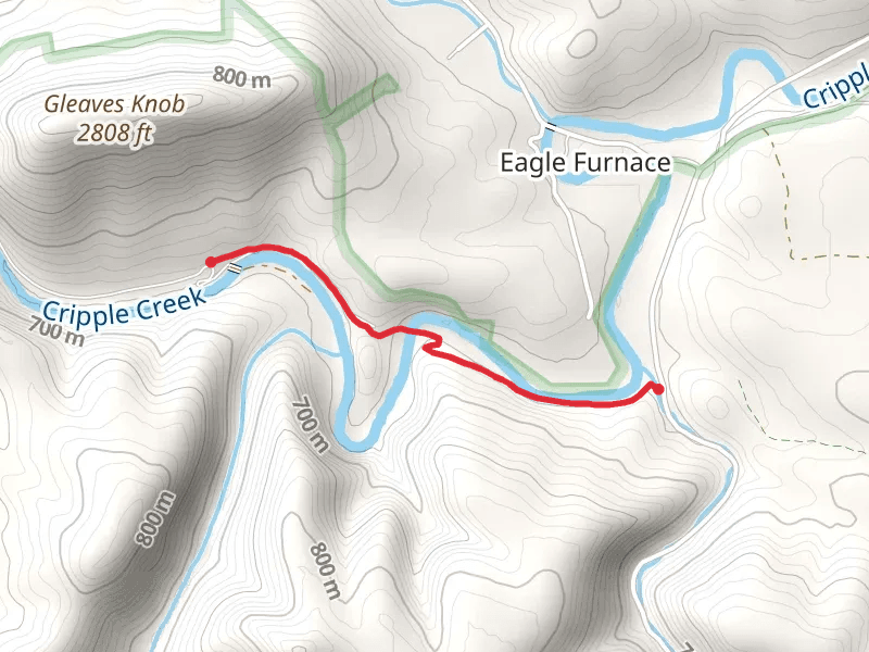 Raven Cliff Trail