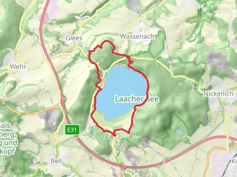 Laacher See via Maas Rhein Weg and Glees 2