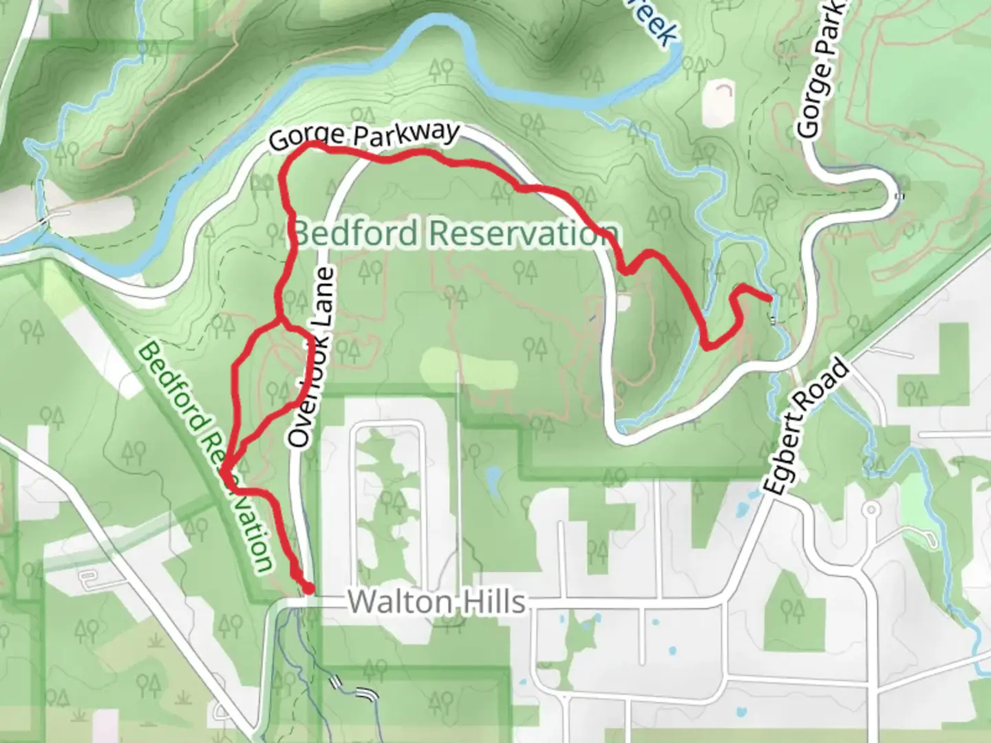An image depicting the trail Bridle Trail and Buckeye Trail and its surrounding area.