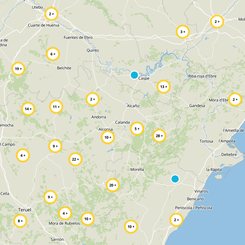 Calanda Static Map