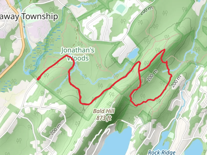 Ford Road and Little Bear Loop Trail