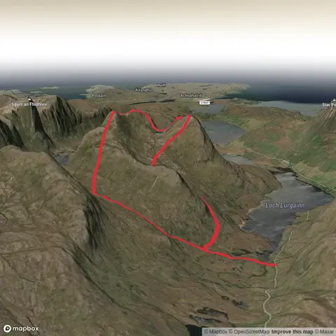 Beinn an Eoin and Sgorr Tuath