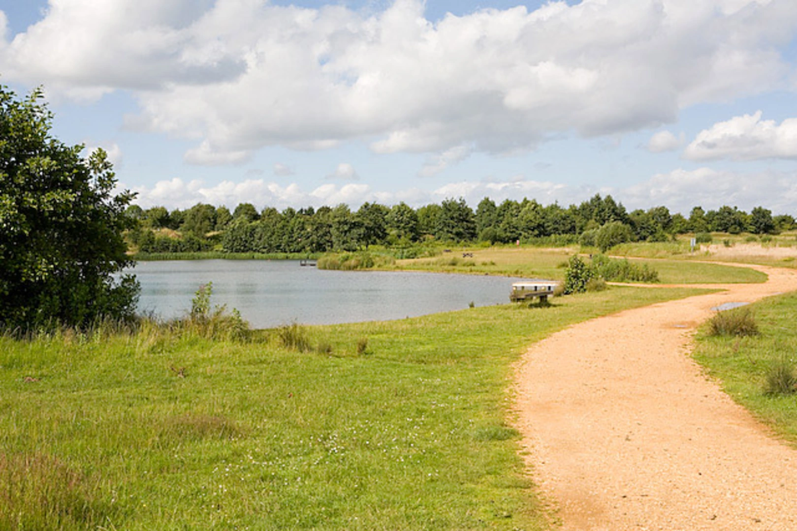 An image depicting the trail Lakeside Country Park Circular and its surrounding area.