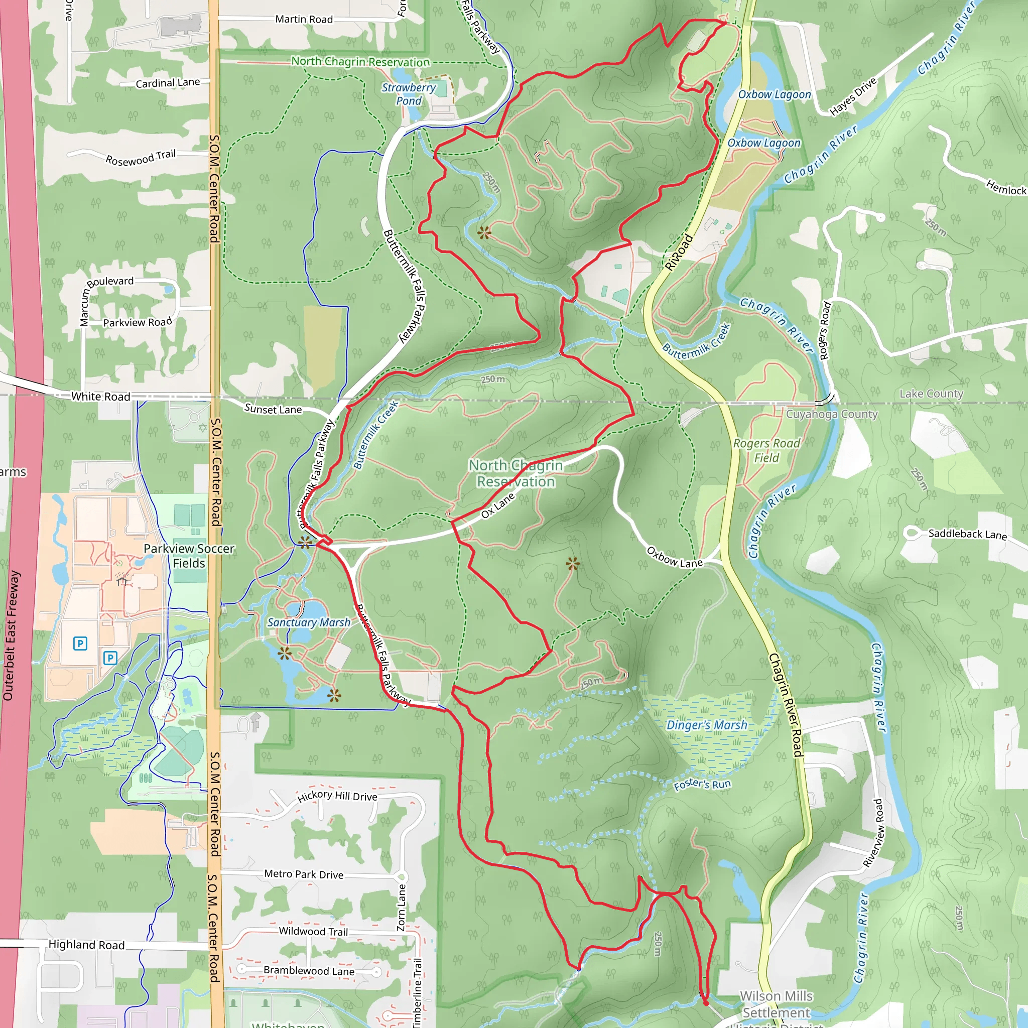 All Purpose - Hemlock - Castle Valley Loop Trail mobile static map