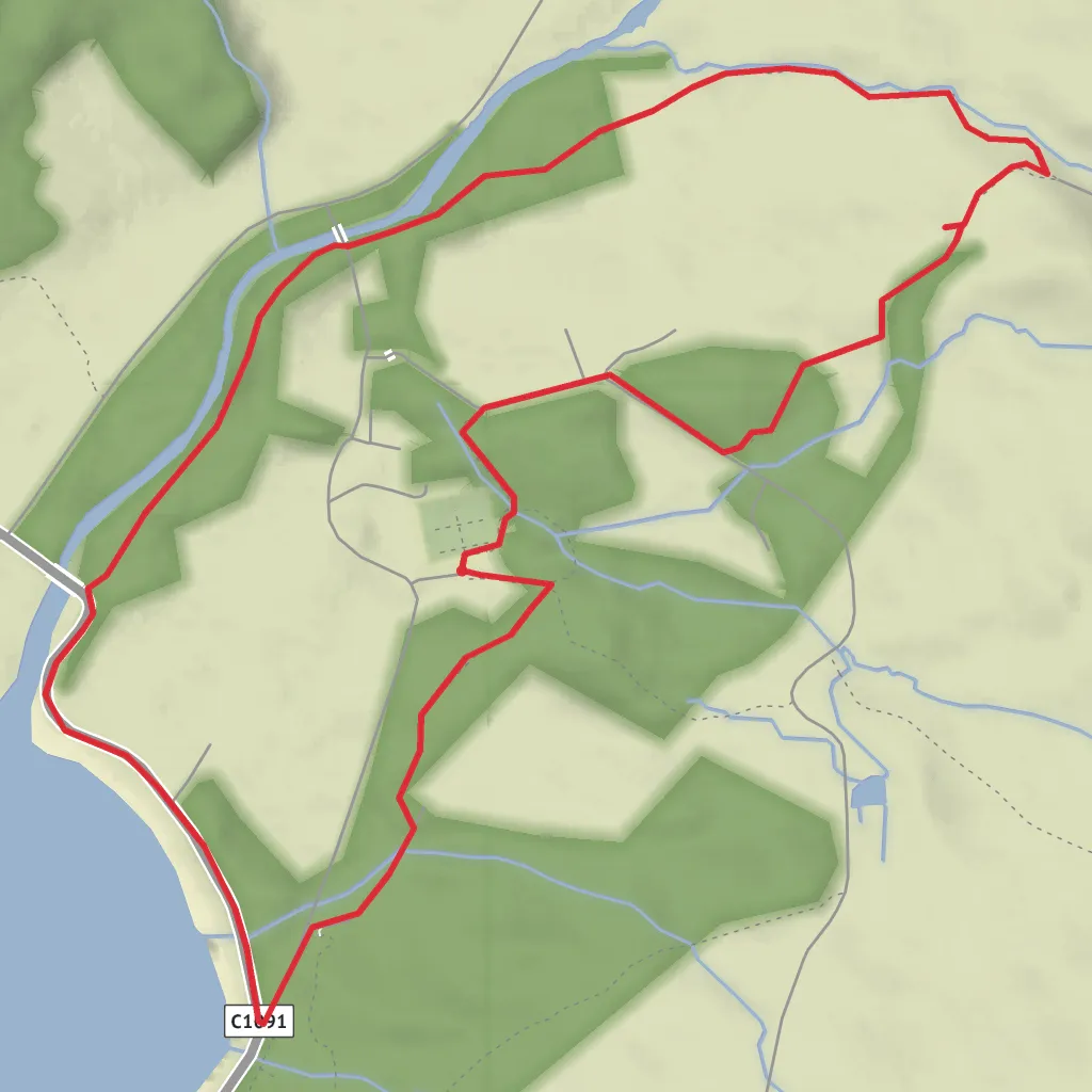 Applecross House and Walled Garden mobile static map