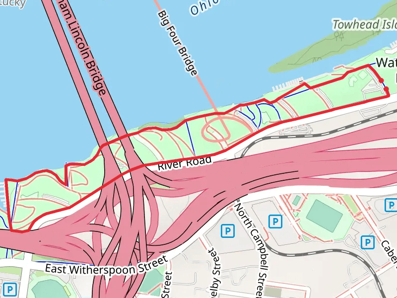 Waterfront Park and Louisville Loop