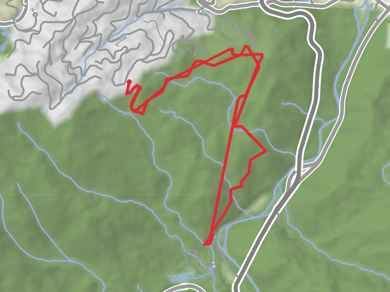 Hike on Windsong Cabin to Cataract Falls on Cove Mtn Trail thumbnail