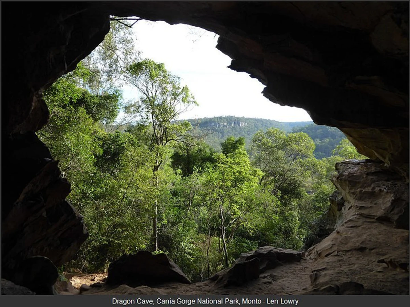 An image depicting the trail Two Storey Cave Circuit Track and its surrounding area.