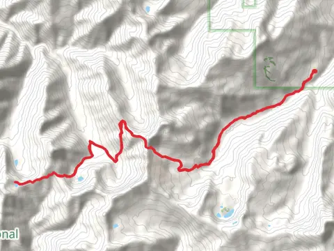 Spirit Lake via Canyon Creek Trail