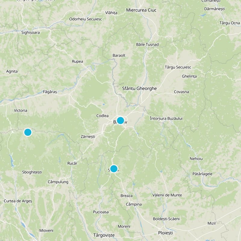 Brașov Static Map