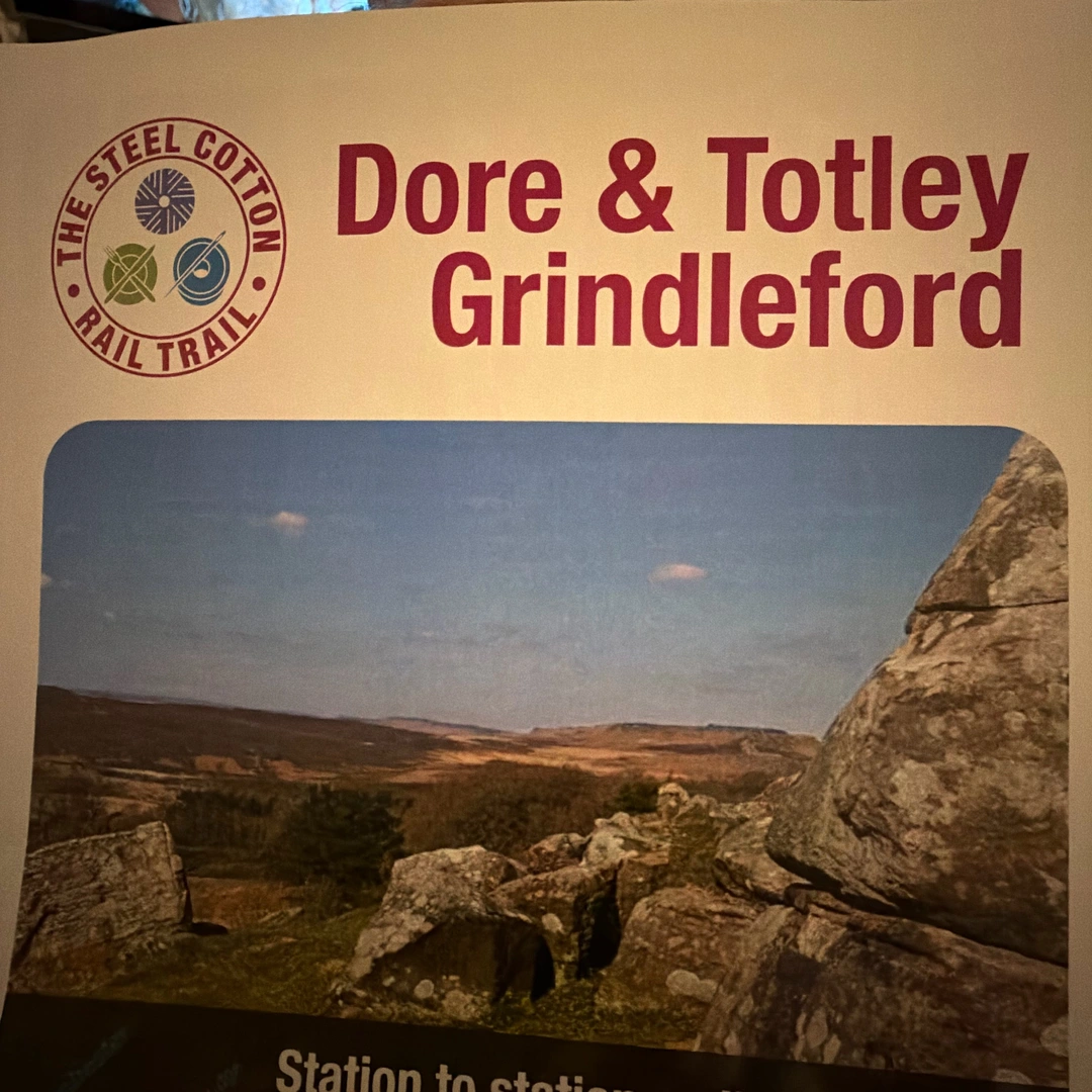An image depicting the trail Dore & Totley - Gringleford Steel Cotton Rail Trail and its surrounding area.