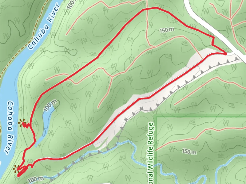 Cahaba River - Piper - Overlook Loop Trail