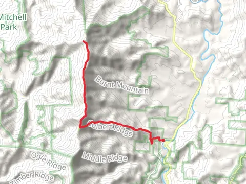 Celo Knob, Horse Rock and Gibbs Mountain via Colbert Ridge Trail