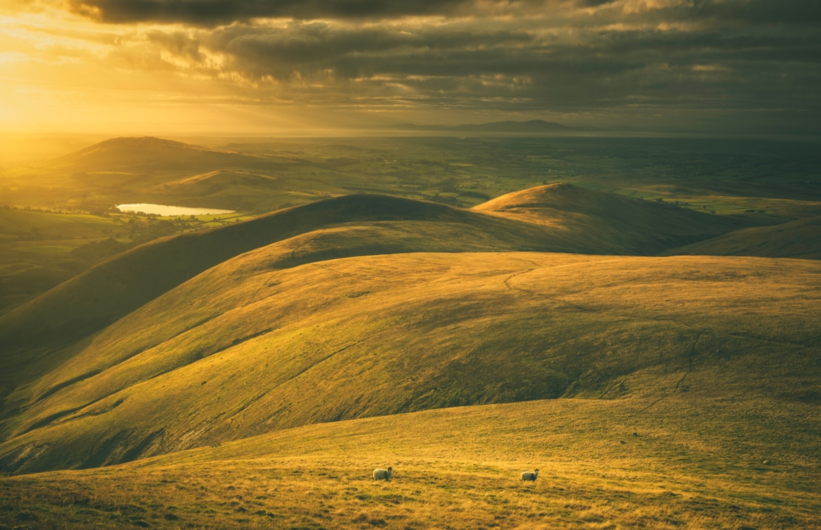 An image depicting the trail Brae Fell and its surrounding area.