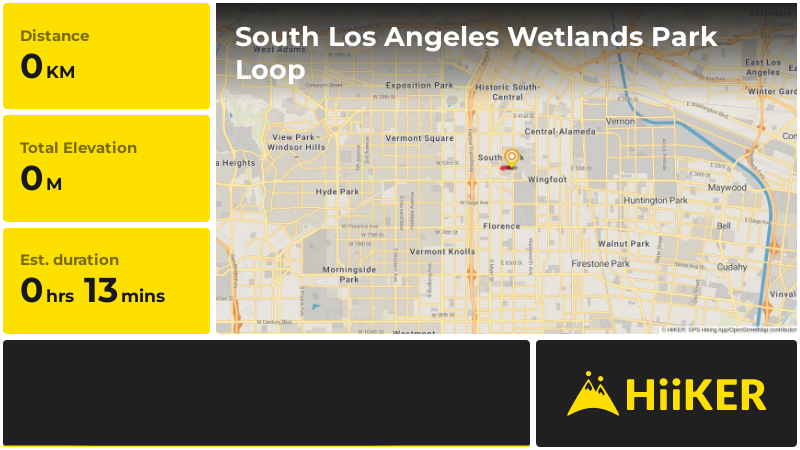 South Los Angeles Wetlands Park Loop | Los Angeles County | California