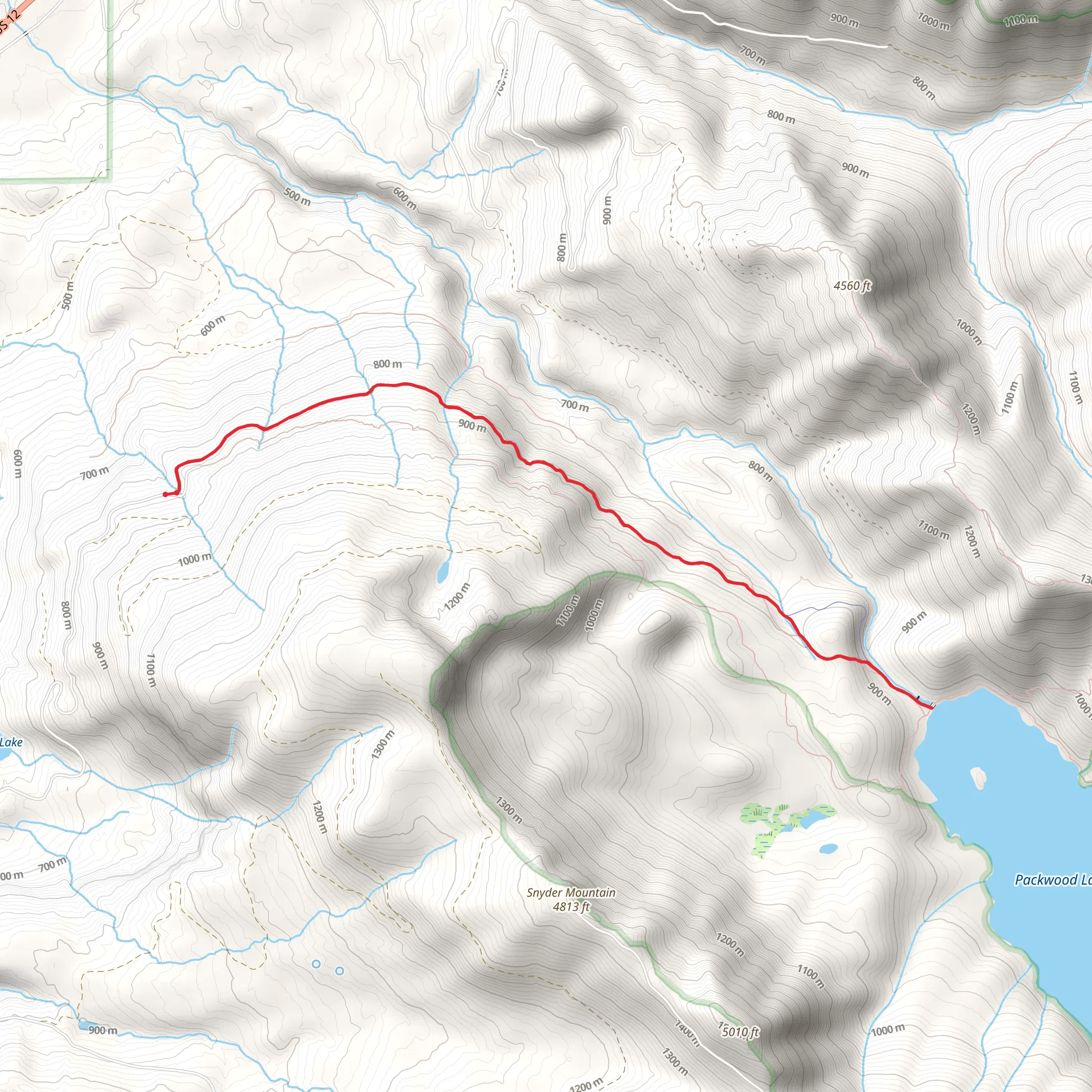 Pipeline Road Trail mobile static map