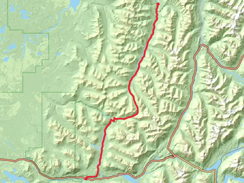 Resurrection Pass Trail from Resurrection Creek Road