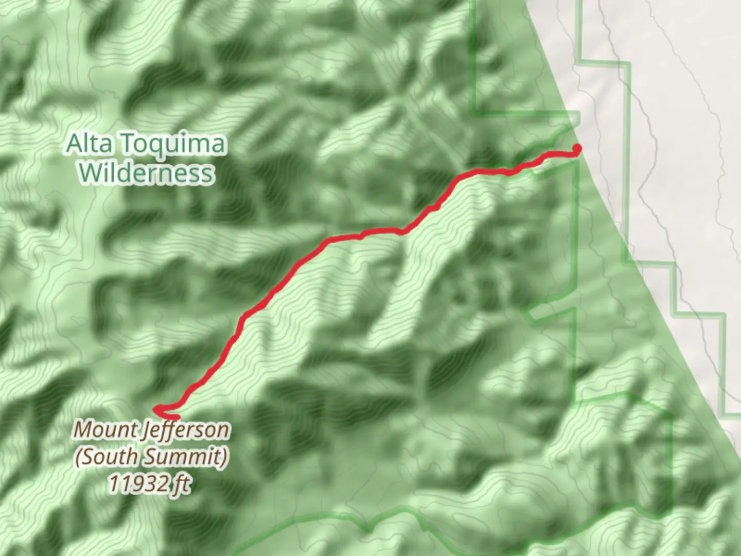 An image depicting the trail American Discovery Trail from Pine Creek Campground and its surrounding area.