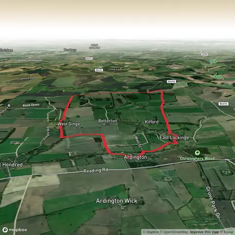 Ardington, Robert Loyd Lindsay Memorial and East Lockinge Loop