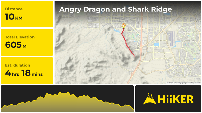 Angry Dragon and Shark Ridge | Clark County | Nevada