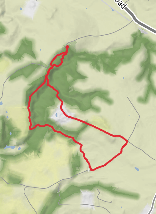 Coombes Valley mobile static map