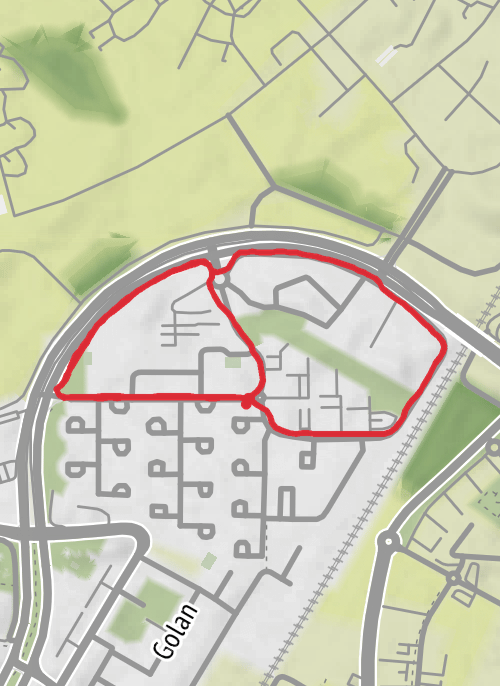 ריצה mobile static map