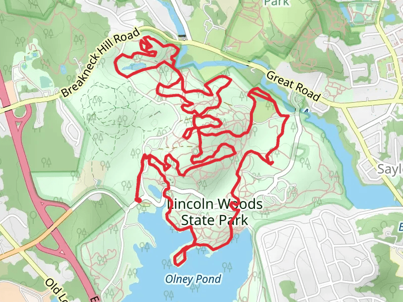 Split Rock, Mike's and Serpentine Loop