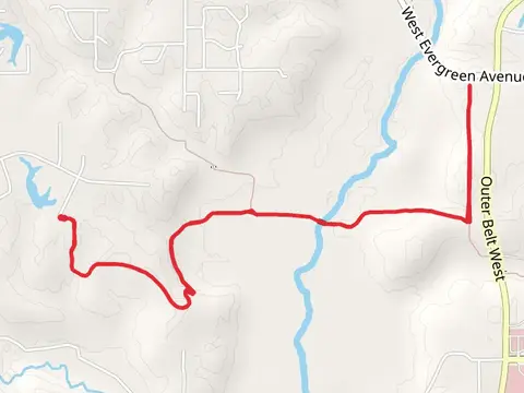 TREC Trail via Little Wabash River