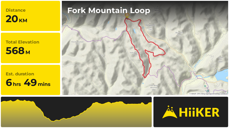 Fork Mountain Loop | Delaware County | New York