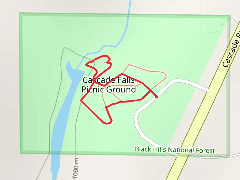 Cascade Falls Picnic Ground Loop
