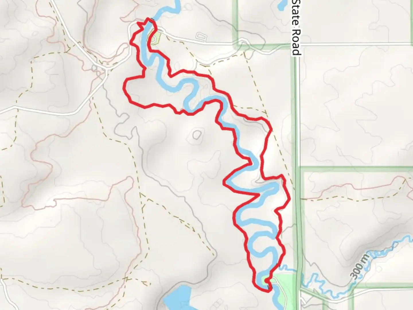 An image depicting the trail Silver Creek Pathway Loop and its surrounding area.