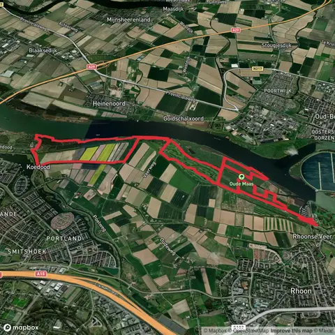 Groen Lint Langs de Oude Maas Loop