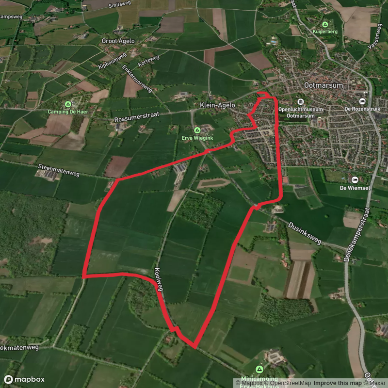 Witstaart Weg and Steenmaten Weg Loop
