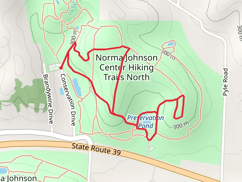 Ash, Preservation Pond and Dogwood Loop