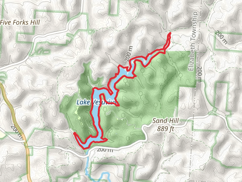 Lake Vesuvius Loop