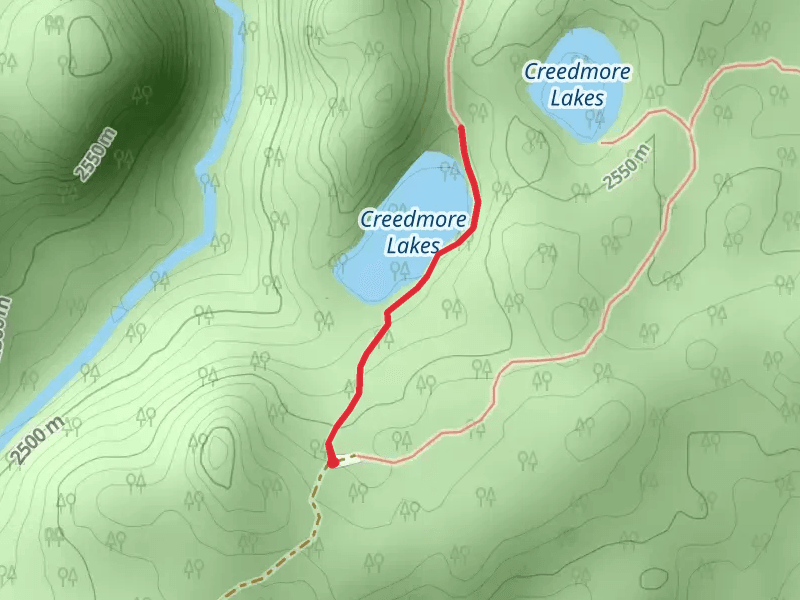 Creedmore Lakes Out and Back