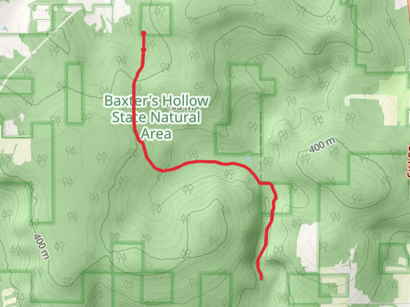 Baxter's Hollow Trail
