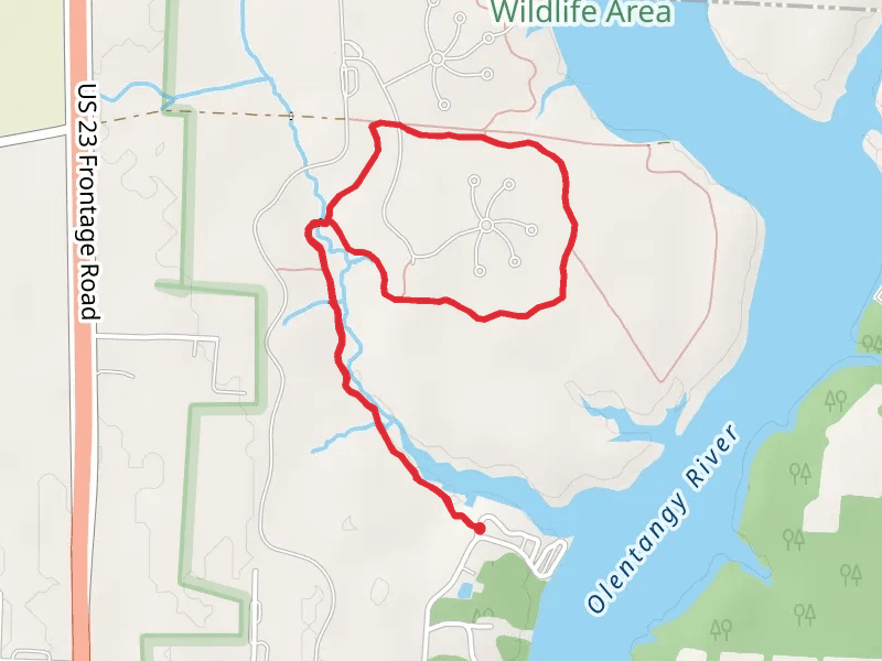 Mink Run Trail and Briar Patch Trail Loop