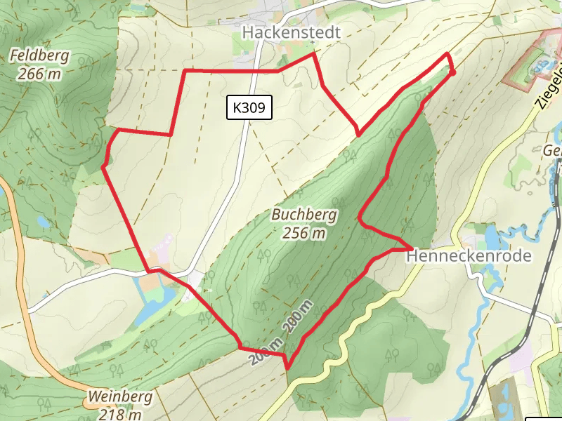 Buchberg and Barockschloss Loop