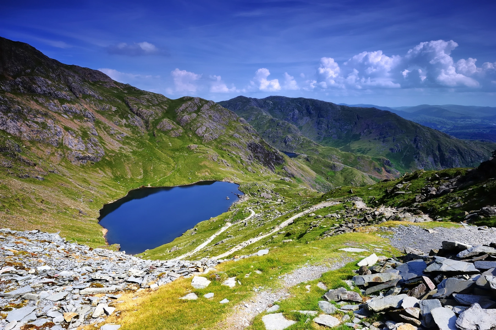 An image depicting the trail Three Shire Heads to Carlisle Walk and its surrounding area.