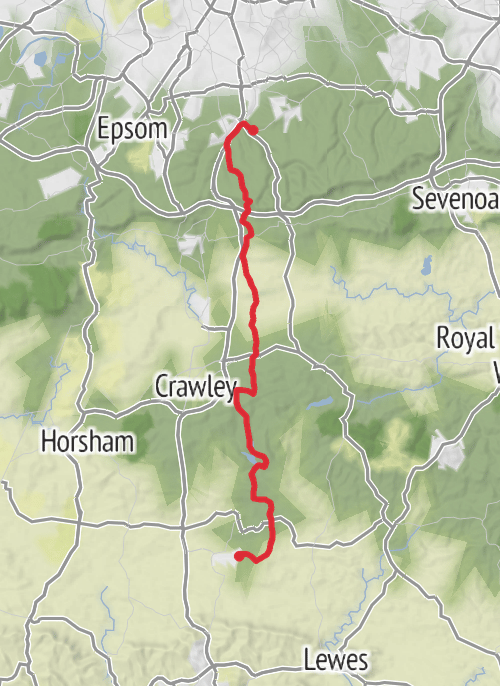 Croydon Mountain Biking mobile static map