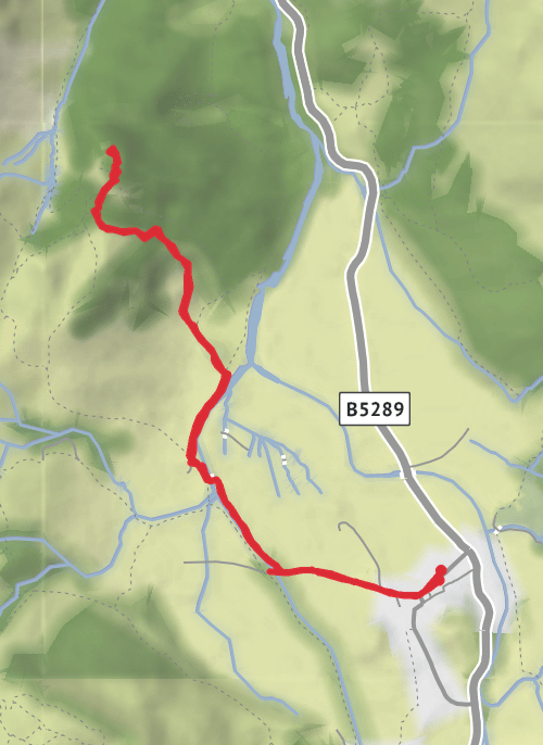 Castle Crag  mobile static map