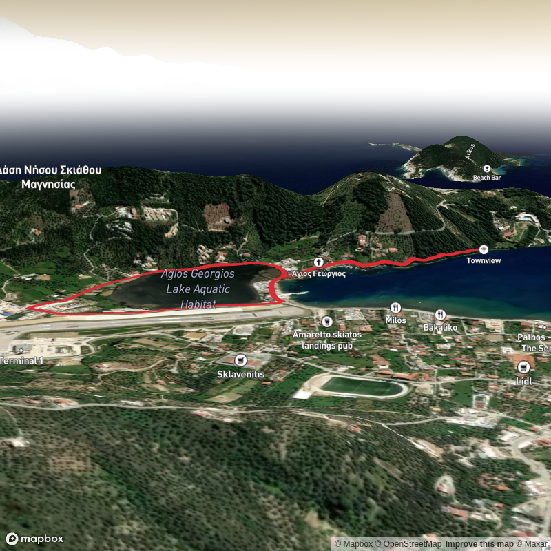Skiathos Trail - Lake and Sea Loop